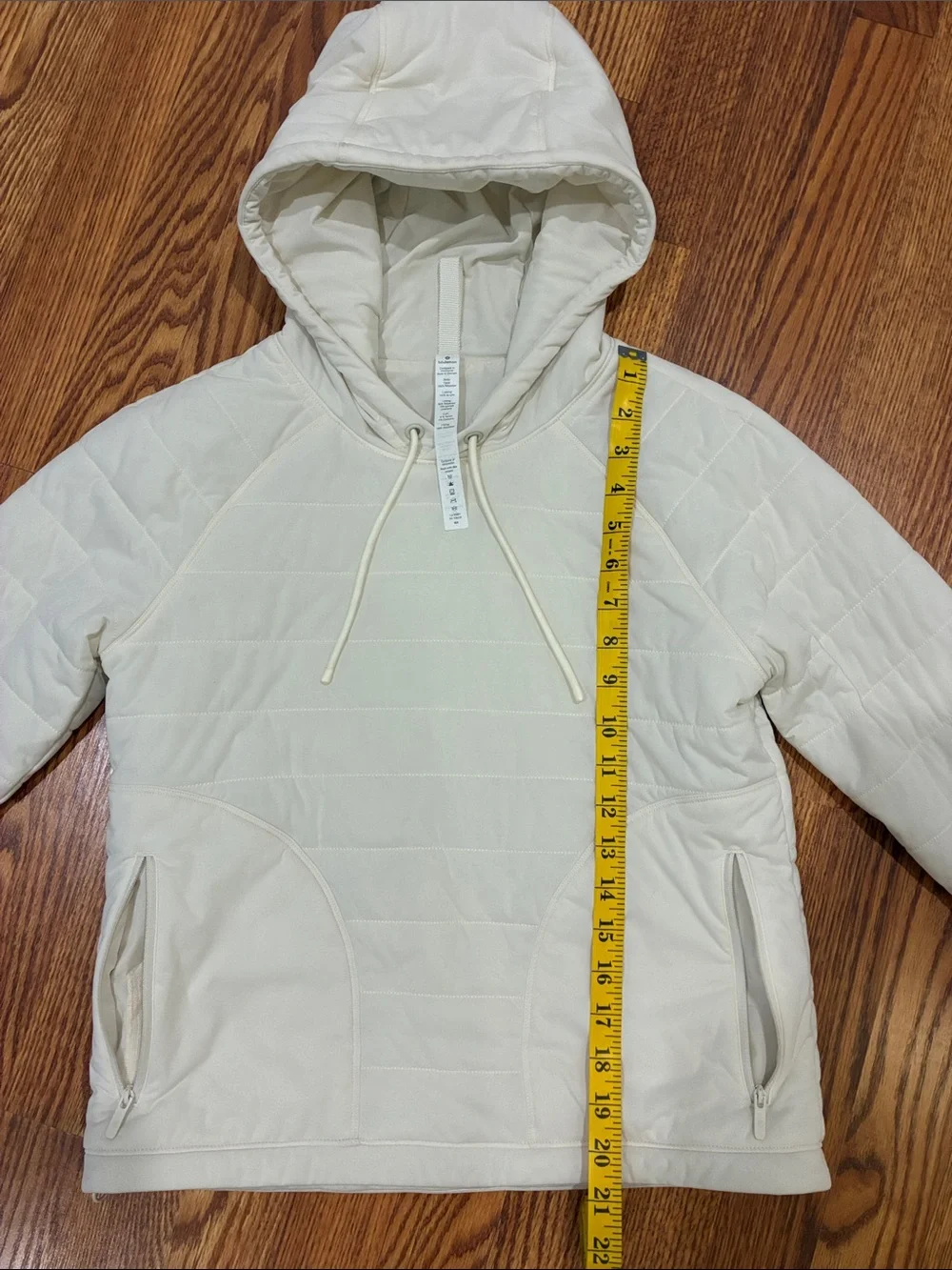 lululemon athletica Quilted Hooded Puffer - Cream